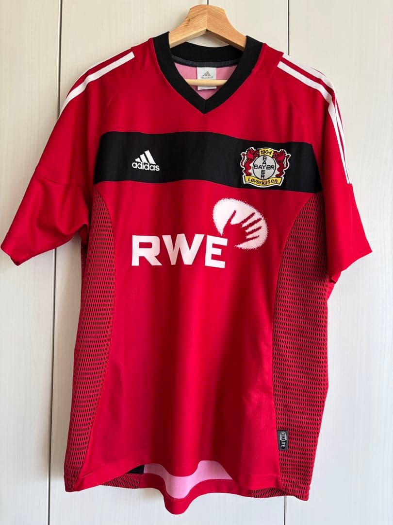 2003-04シーズン　レバークーゼンadidasホームユニフォーム　ヴィルツ