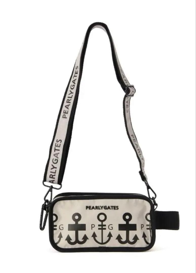新品PEARLY GATES パーリーゲイツアンカー柄ショルダーバッグ
