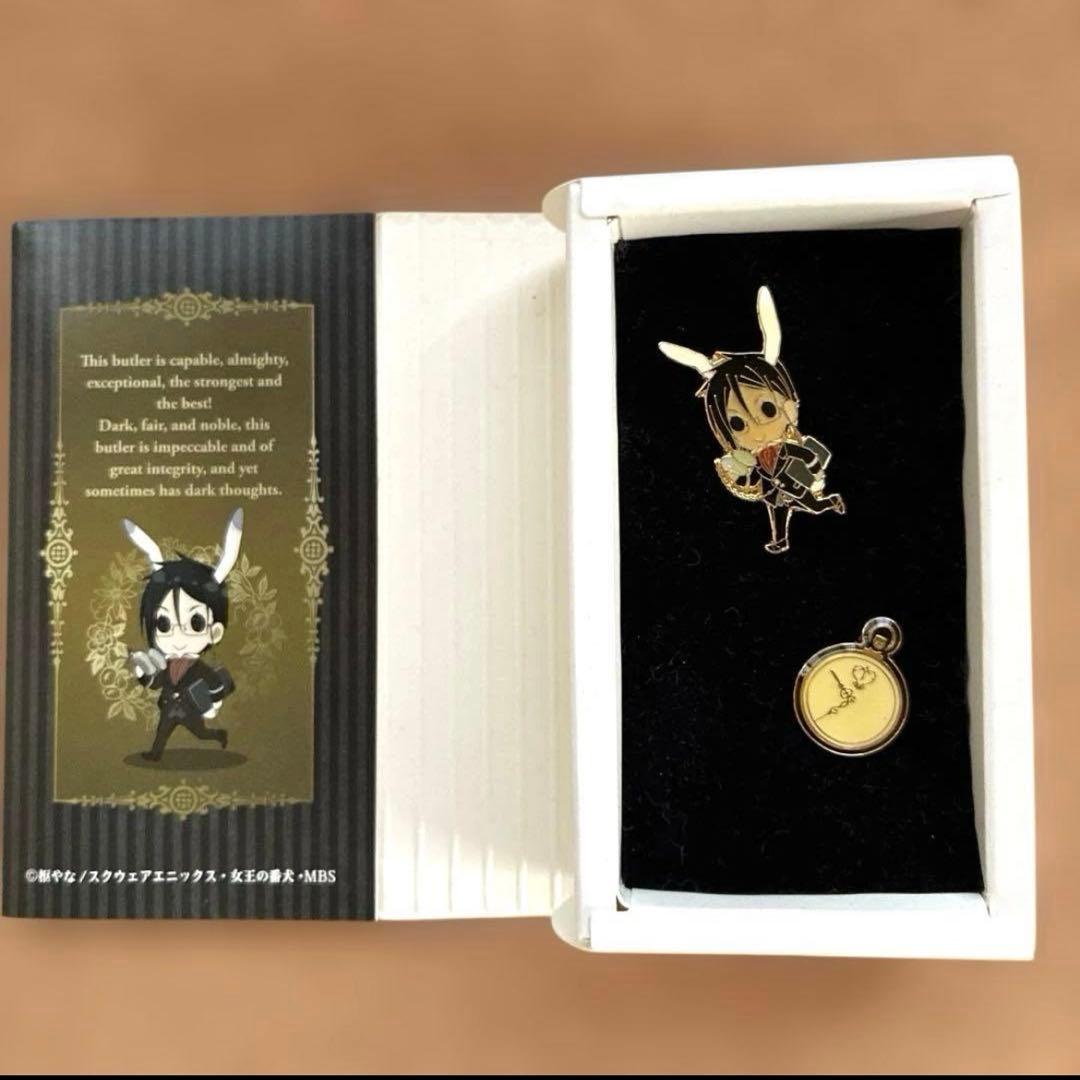 黒執事　ピンズセット　メモ帳　アニメイト