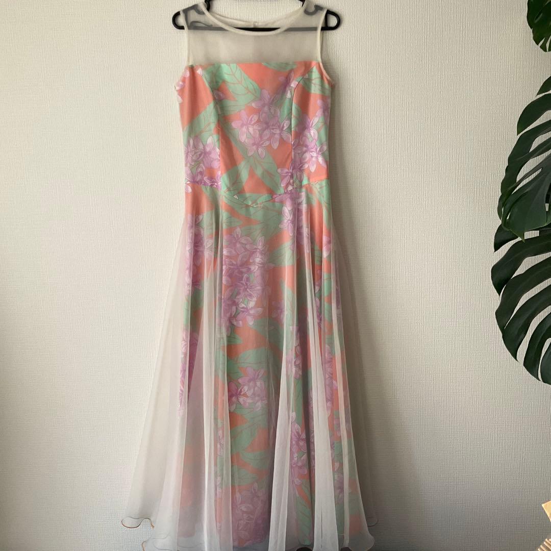 マウナロア　ノースリーブドレス　フラダンス