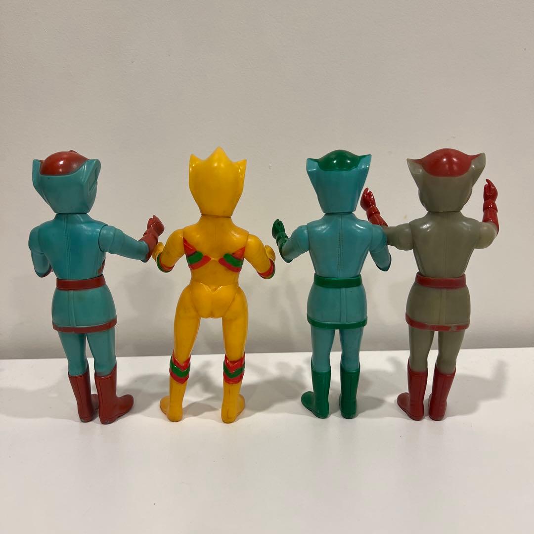 トリプルファイター ソフビ 当時物 1972