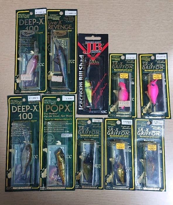 メガバスルアー22個＋JB20thルアーセット