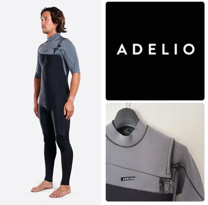 ADELIO CONNOR チェストジップ シーガル ウェットスーツ M