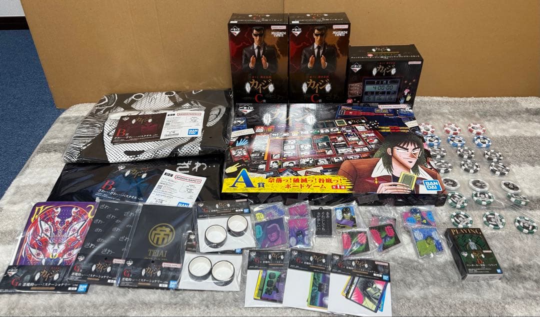 ざわ・・・ざわ・・・一番くじカイジA賞B賞C賞D賞　セミコンプセット　計33点