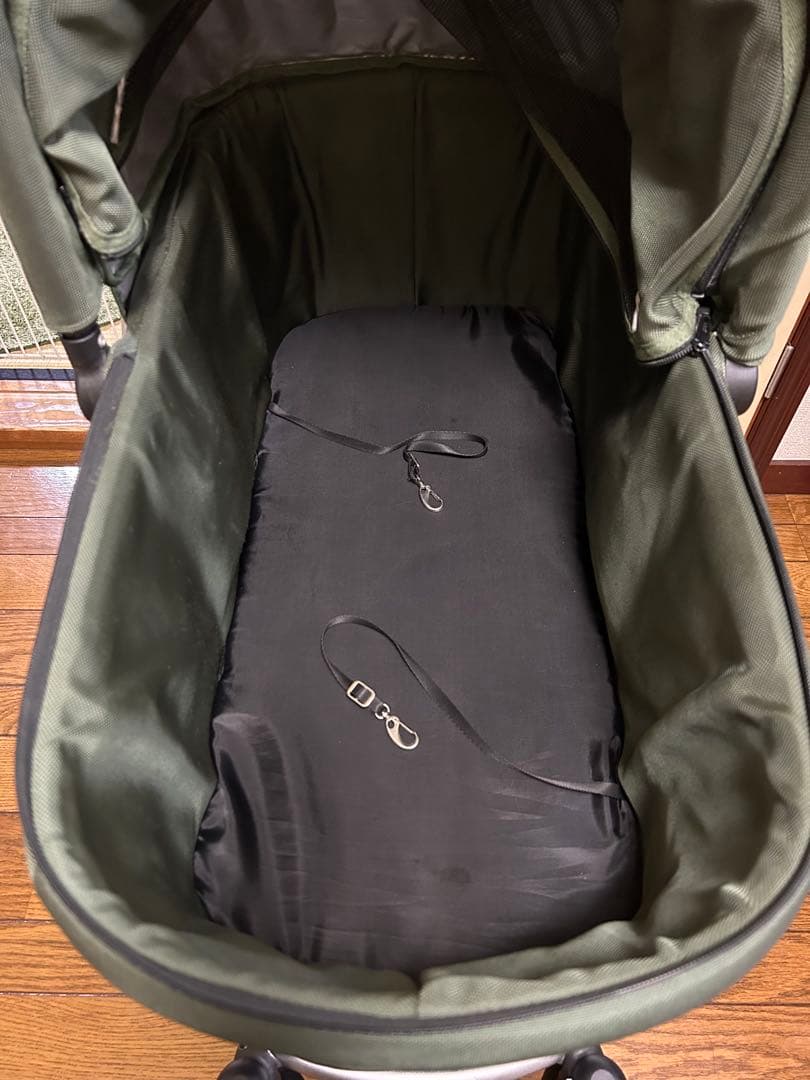 ピッコロカーネ　タント　ペットカート バギー モスグリーン