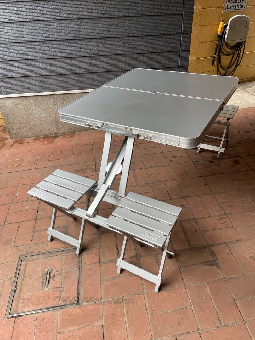 コールマン Coleman アルミ 折りたたみ テーブルチェア　ピクニックチェア