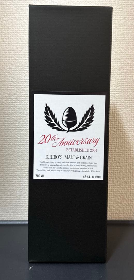 ウイスキー Ichiro's Malt & Grain 20th Anniversary