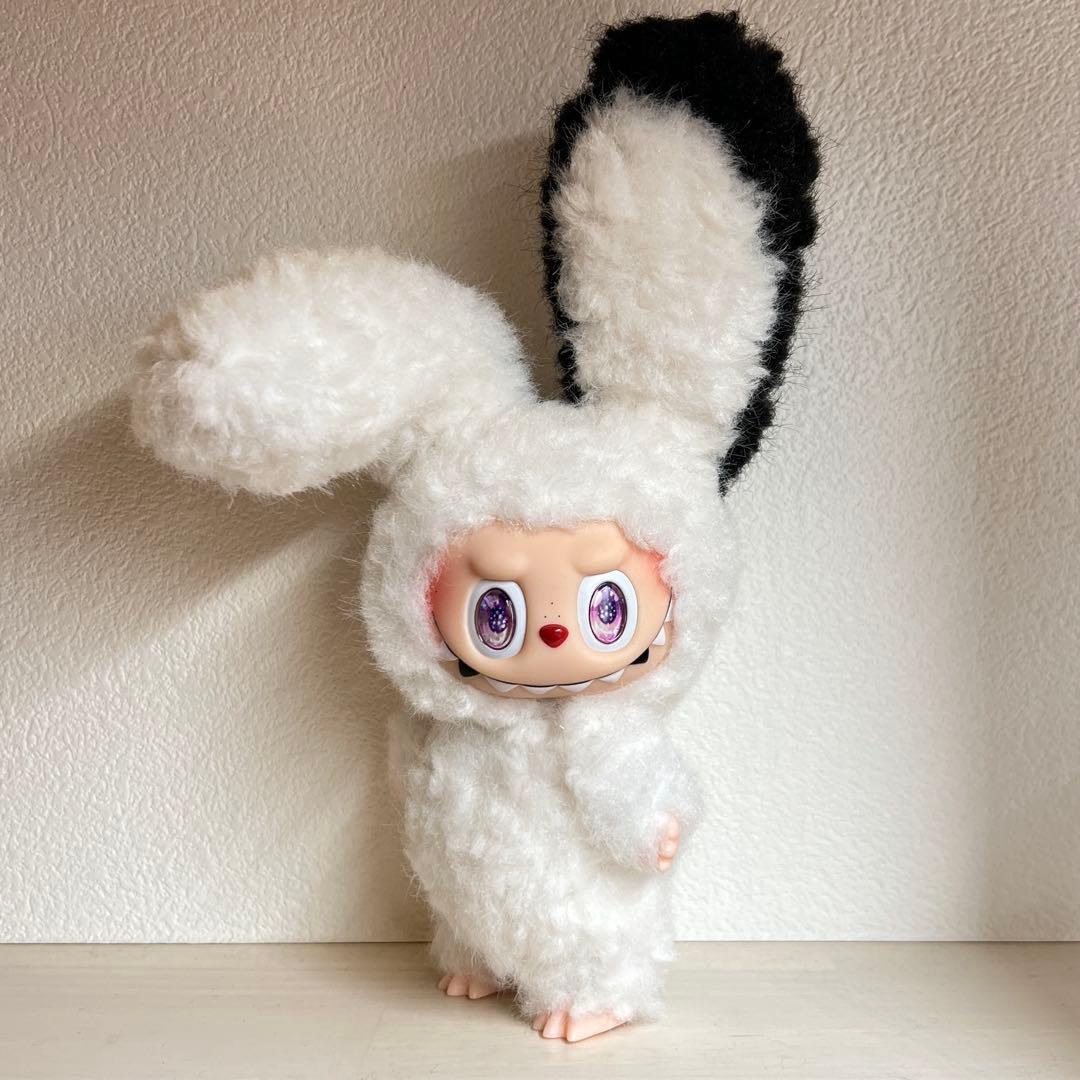 【江戸川ベース】ラブブ ウサギ　白　と　ラブブ　黒