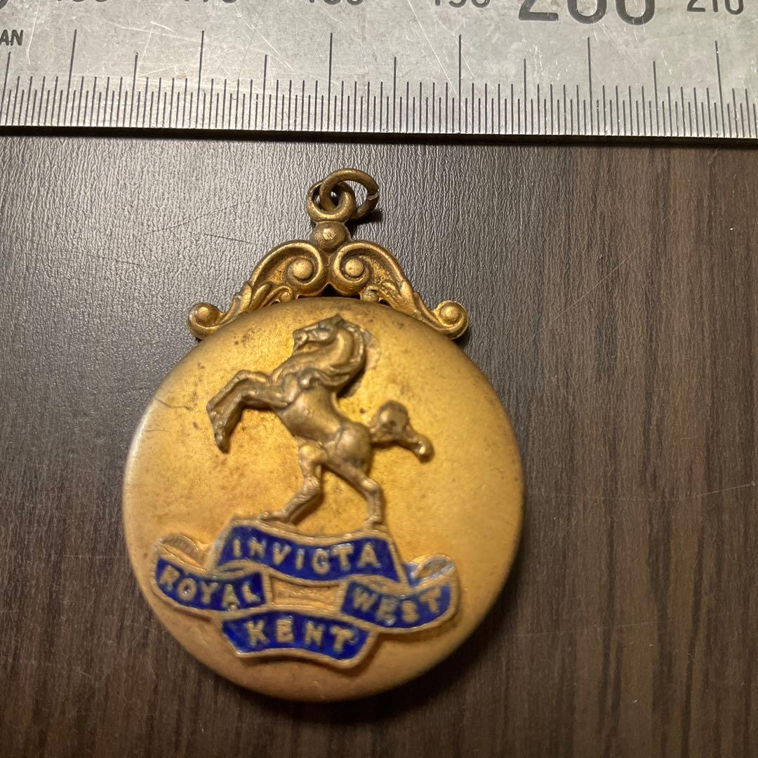 イギリス陸軍West Kent Yeomanryフォブメダル