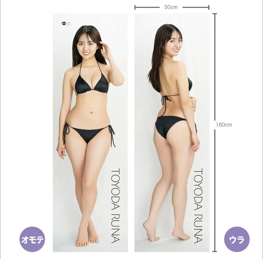 【豊田ルナ等身大抱き枕カバーC　※直筆サイン入り】