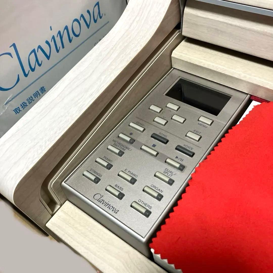 YAMAHA 人気の クラビノーバ CLP545 WA 木製鍵盤