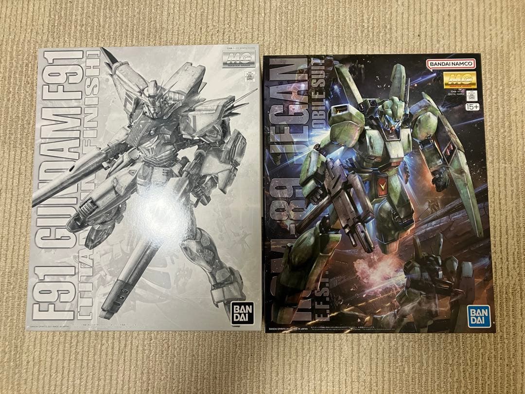 MG ガンダムF91 2種セット