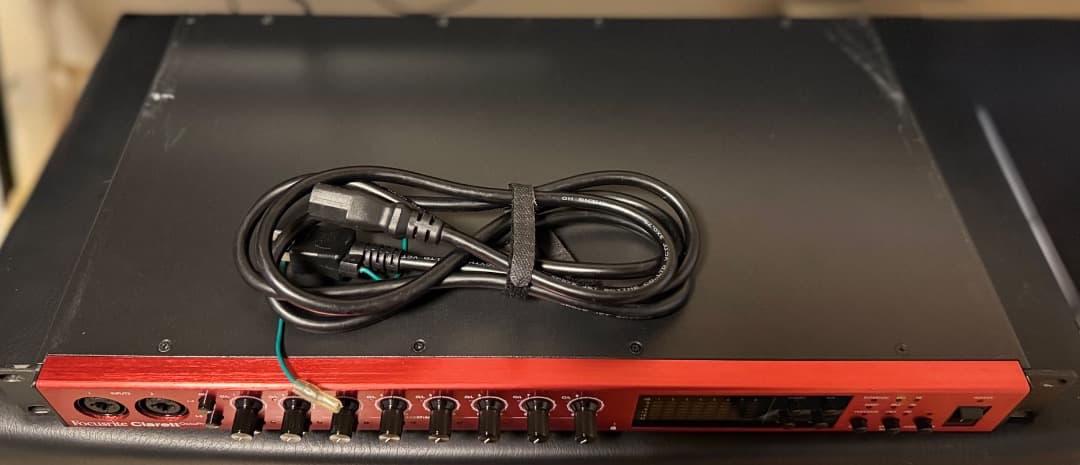 Focusrite Clarett 8Pre マイクプリアンプ