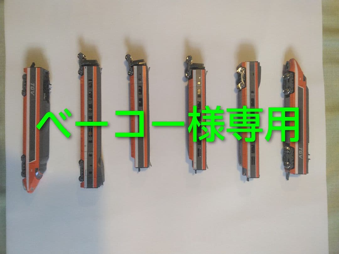 TGV 基本セット 10-198 6両 kato