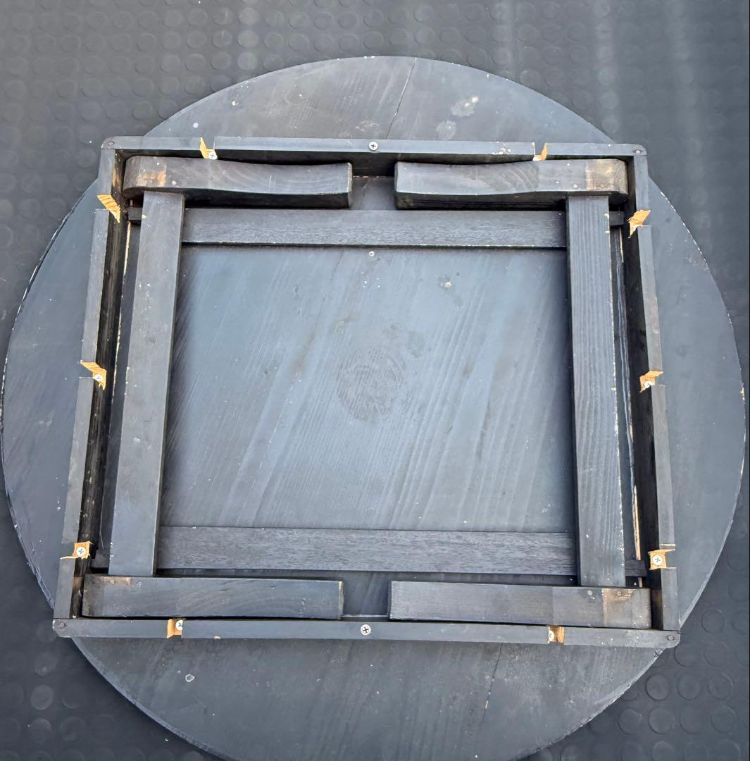 【昭和レトロ】丸テーブル　ちゃぶ台