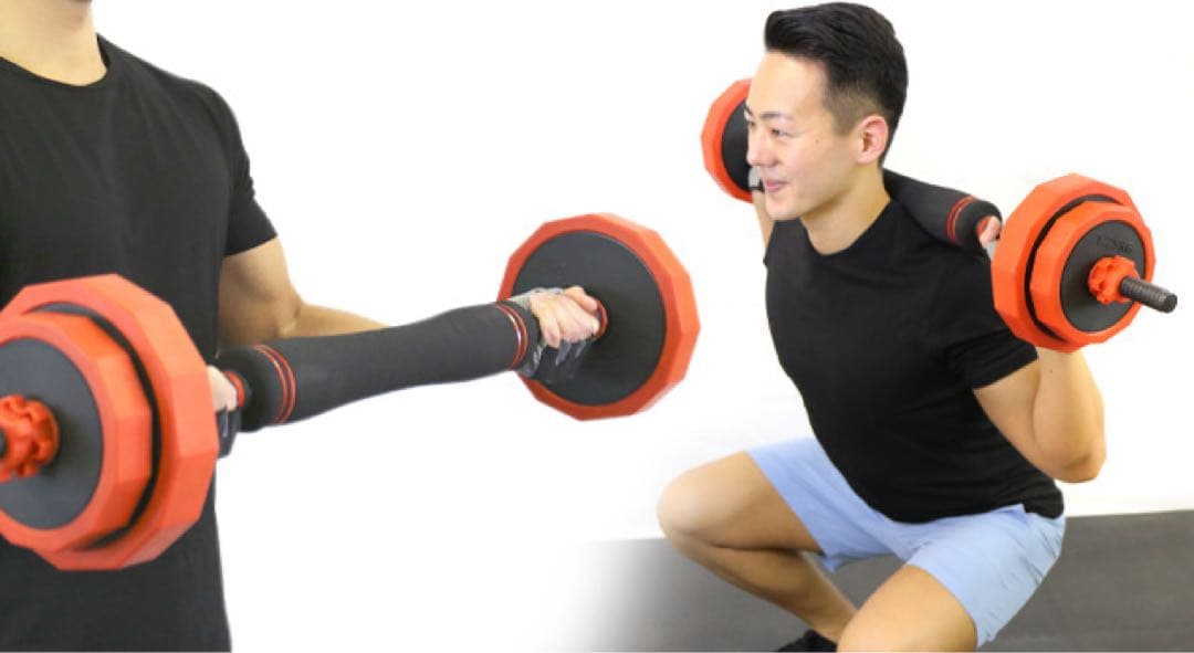 ダンベルセット ケトルベル バーベル プッシュアップ