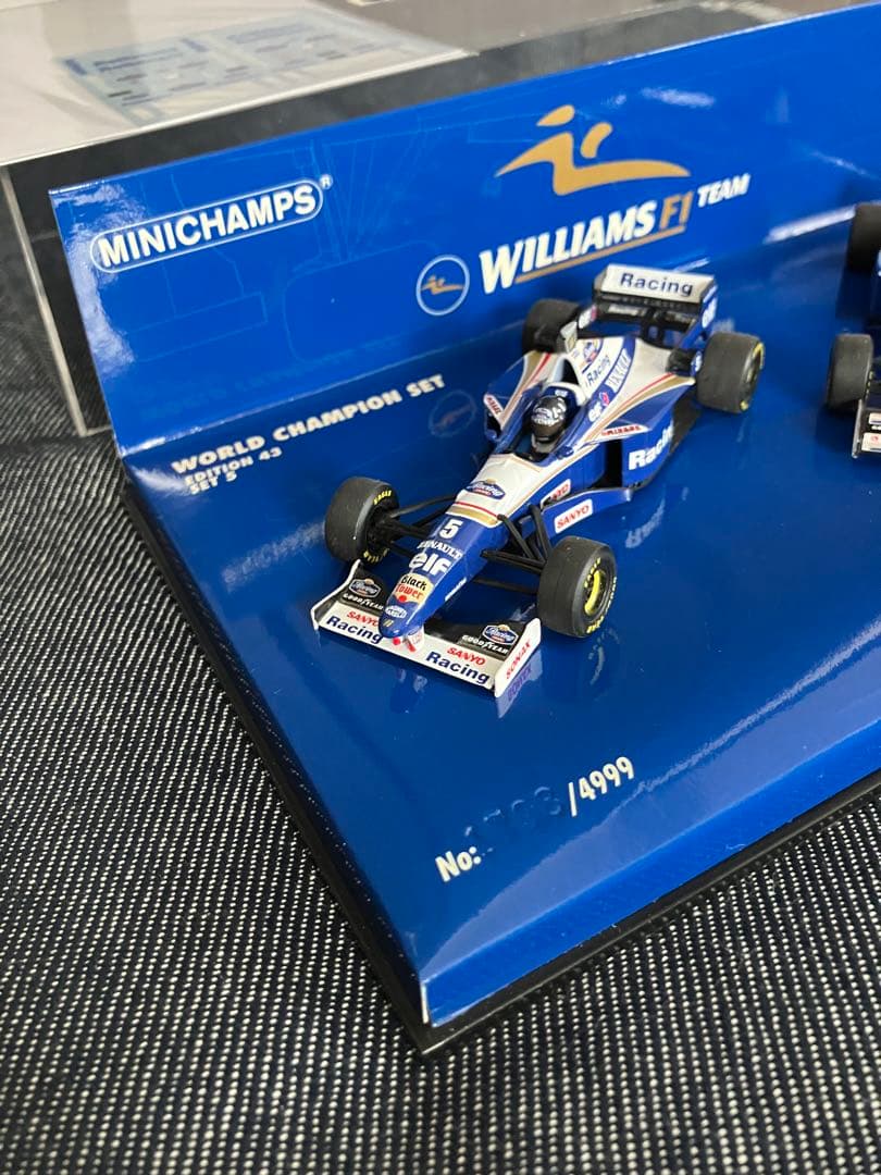 ミニチャンプスF1 1/43 WILLIAMS FW18、FW19 デカール付