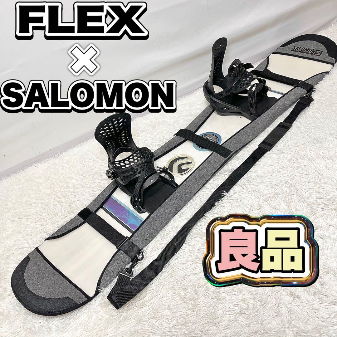 【良品】SALOMON FRONTIER 153＋FLEX PR ML ケース付