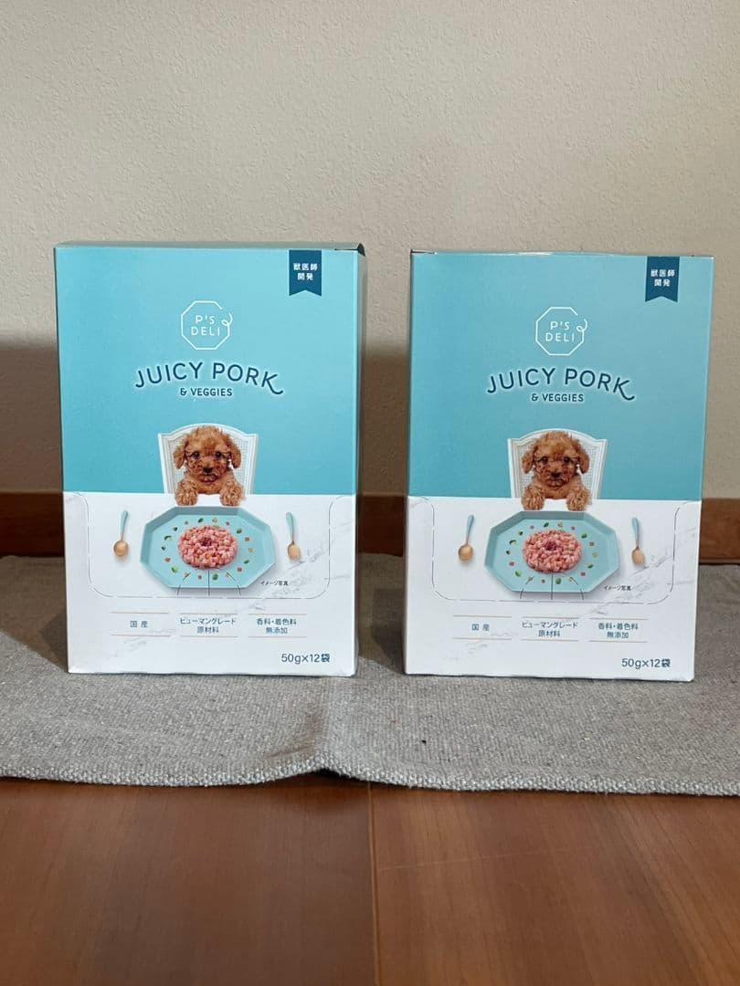 ドッグフード JUICY PORK, AQUAGREE ,GREEDY, IMMUNO