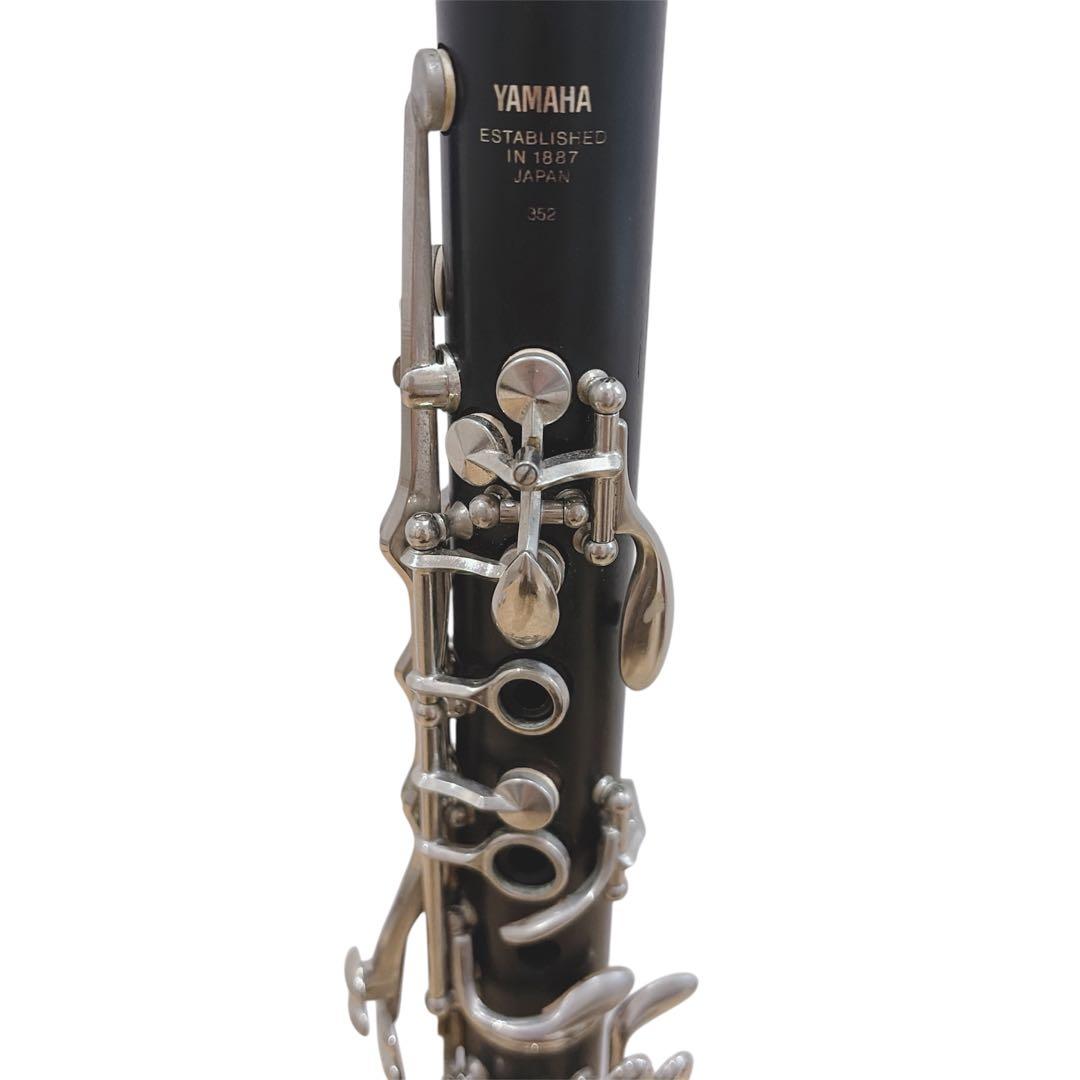 良品 ヤマハ B♭クラリネット YCL-352 木製 グラナディラ 吹奏楽