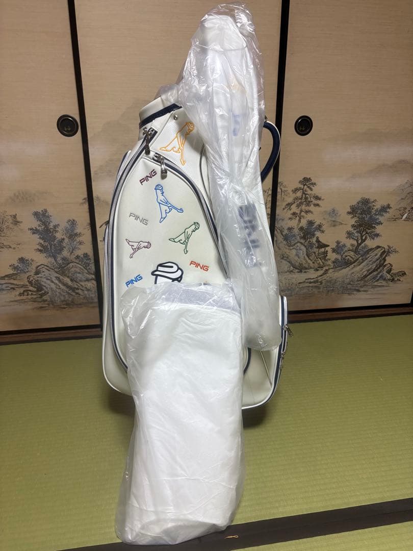 ピン/ping　ハイグレード　エナメルキャディバッグ