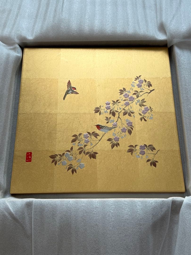 花見鳥 アートパネル A162-02001