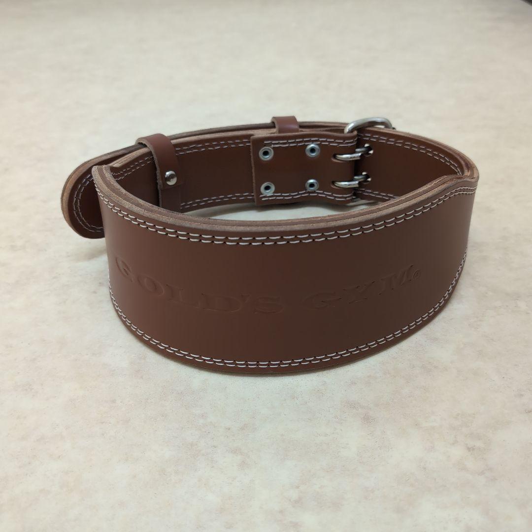 ゴールドジム　プロレザーベルト　Mサイズ