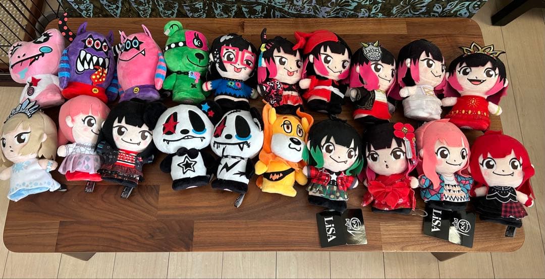LiSA ぬいぐるみ 全20種 コンプ