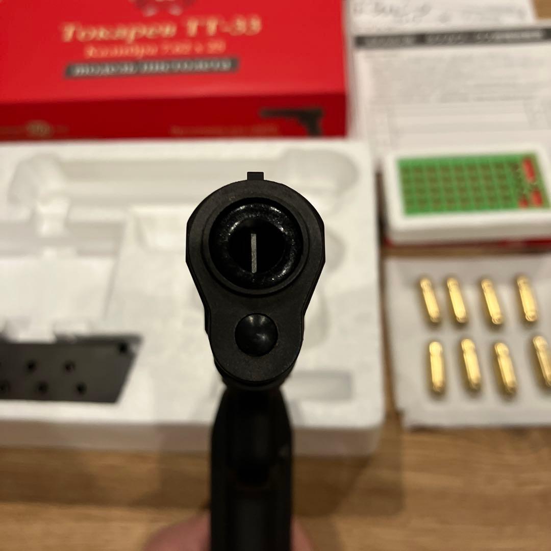 タナカ　トカレフ TT-33 モデルガン 7.62 x 25 発火済み