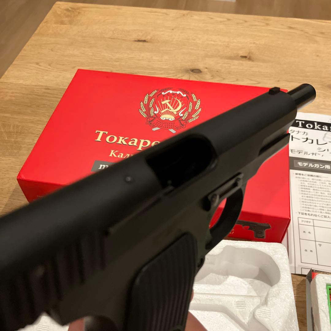 タナカ　トカレフ TT-33 モデルガン 7.62 x 25 発火済み