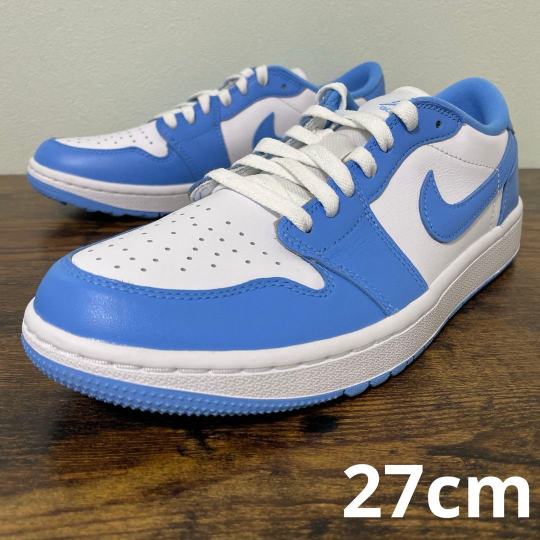 ナイキ ゴルフ　エアジョーダン 1 ロー G　27cm　ユニバーシティブルー