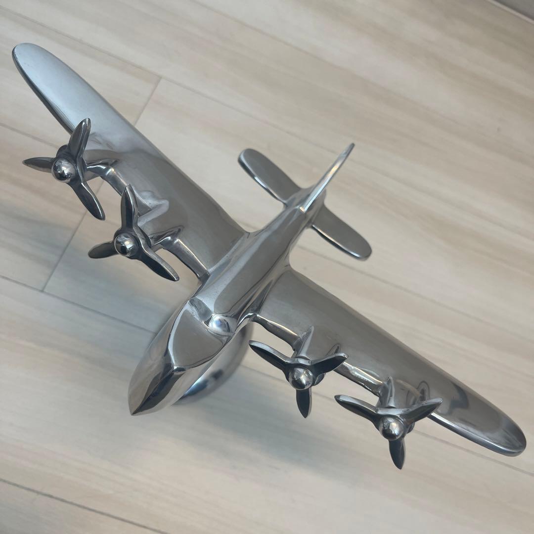 ■ビンテージ■ボーイング B17 モデル プレーン 軍用機 アルミ 158 ⑭