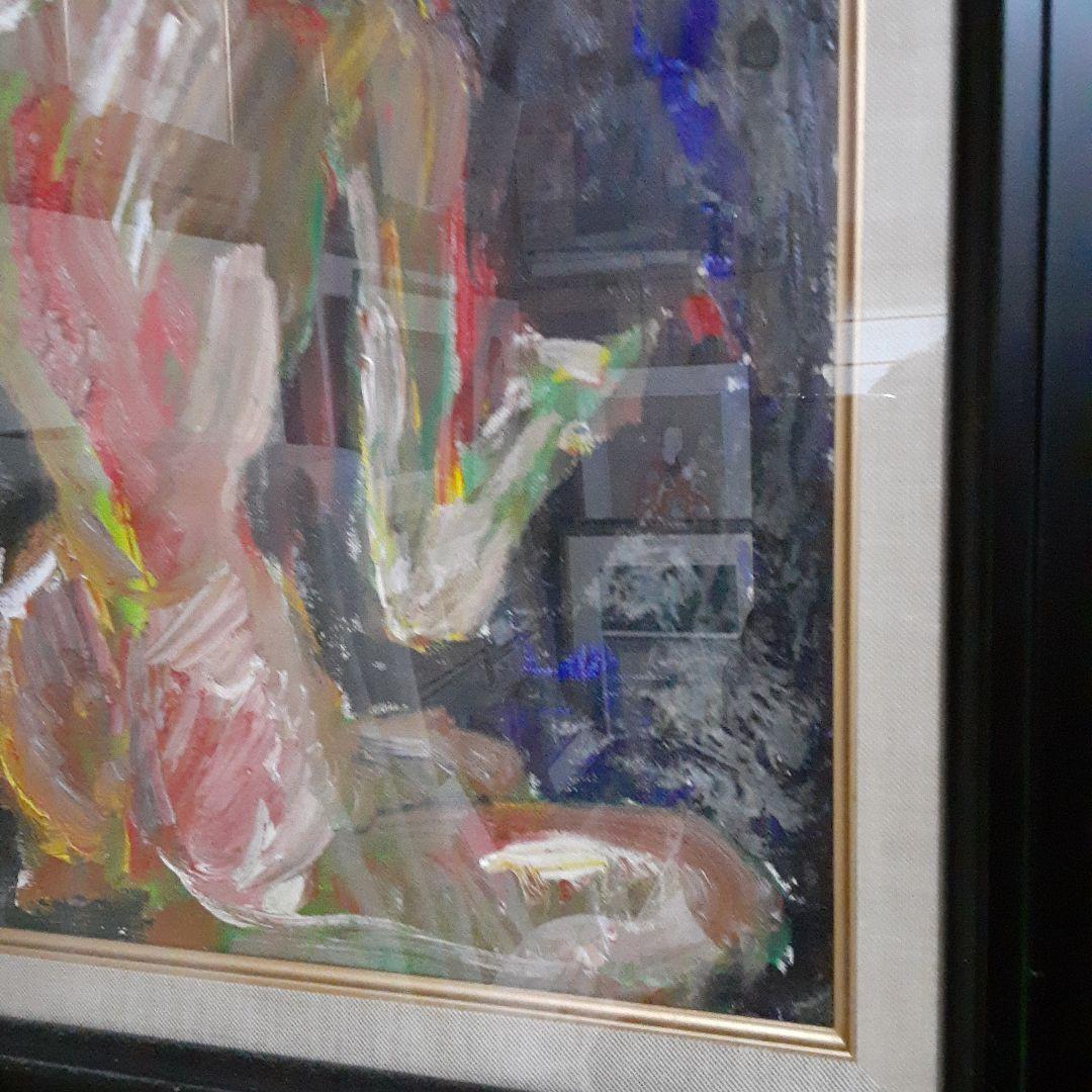 鈴木青太郎画伯　油彩画