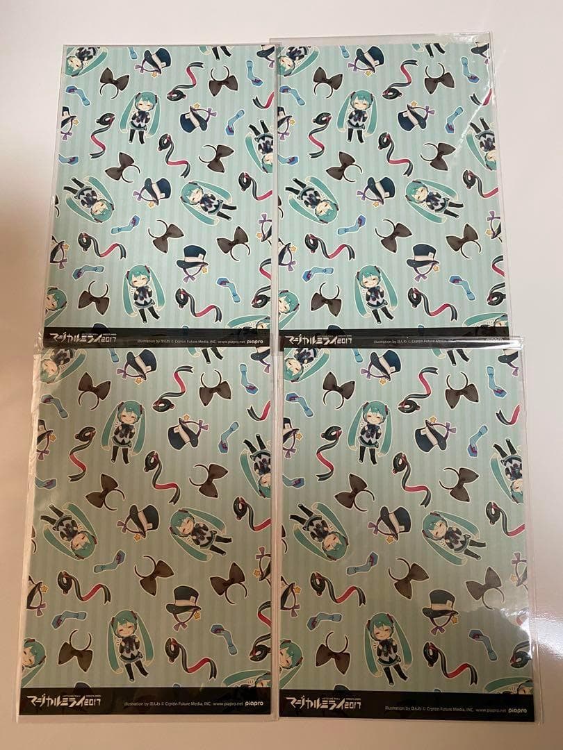 【超希少品‼︎入手困難‼︎】 【4枚セット‼︎】 マジカルミライ2017 ポストカード