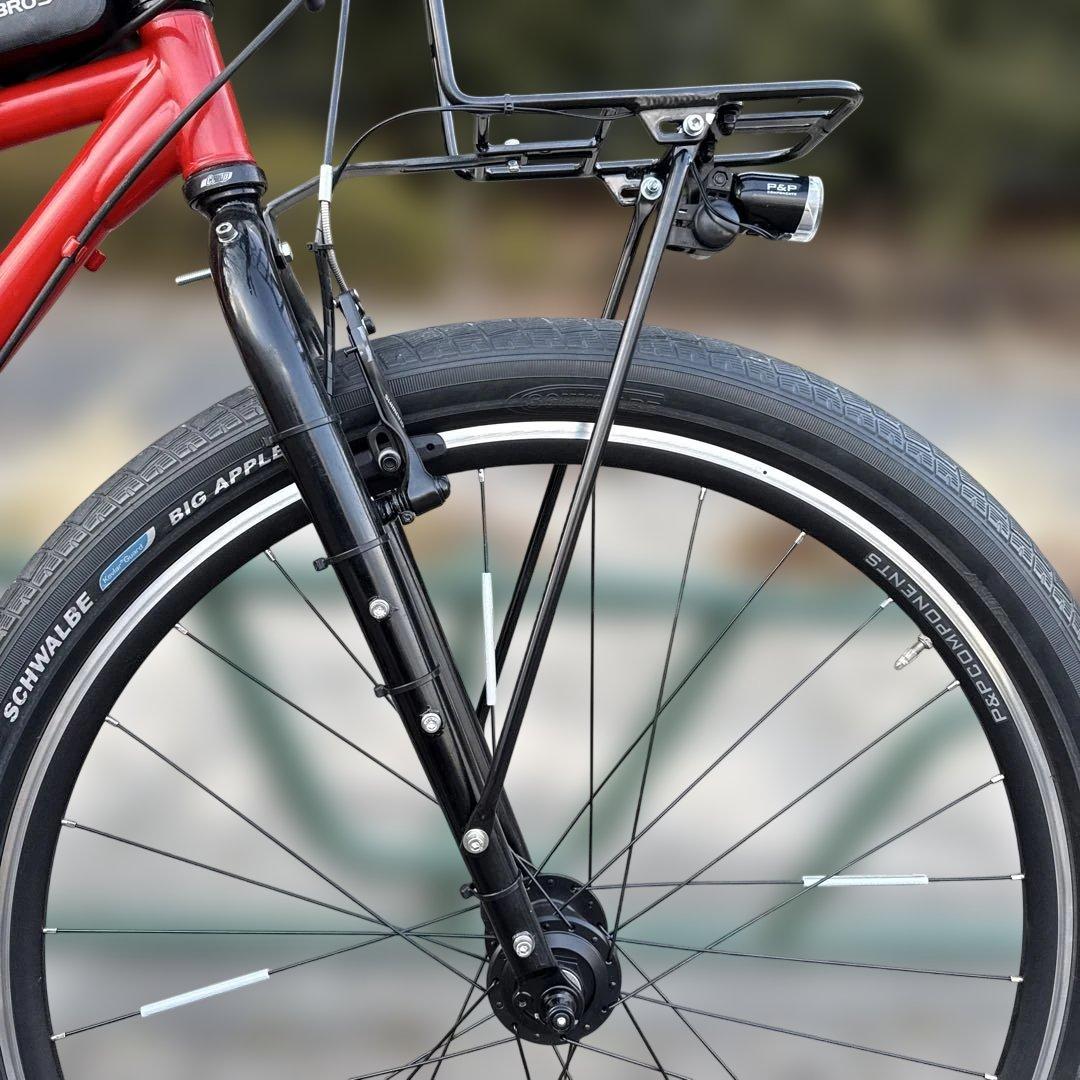 【希少】SURLY 初代カラテモンキー ハブダイナモ＆ドロッパーなど Mサイズ