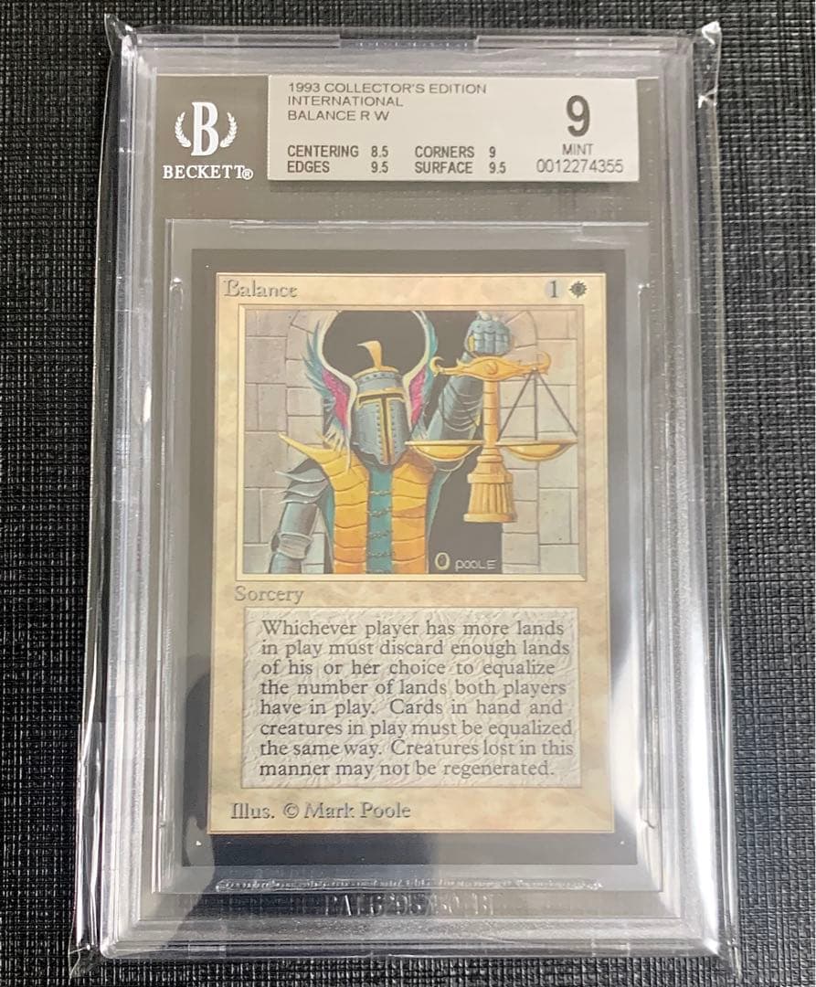 MTG Balance 天秤 [IE] BGS9 MINT