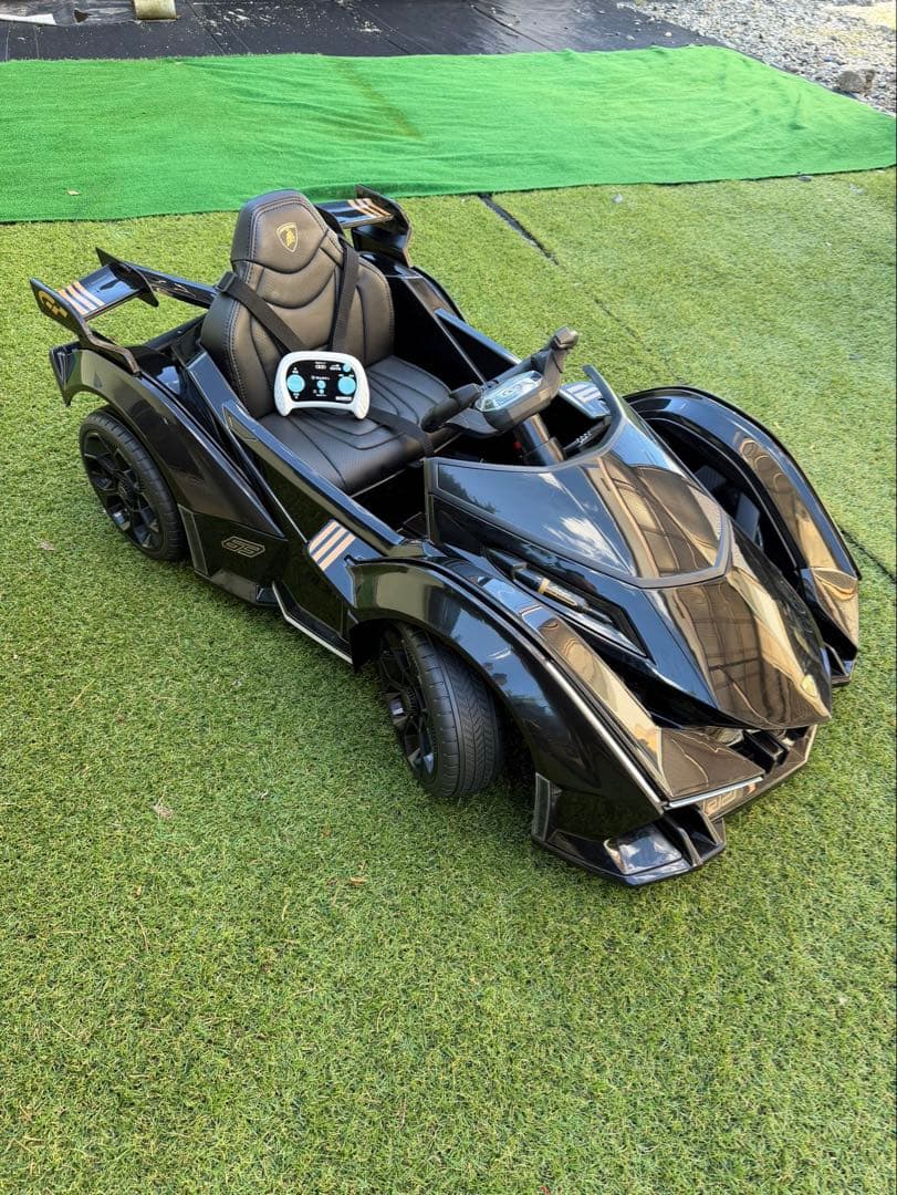 130Z　Lamborghini ブラック ラジコンカー