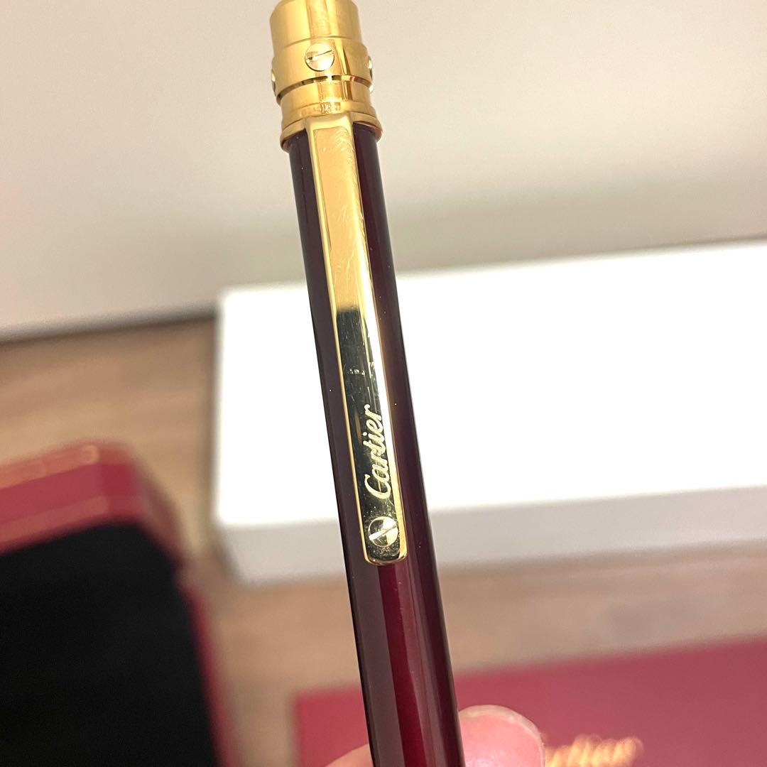 Cartier サントス ドゥ カルティエ ボールペン本体 専用ケース付き