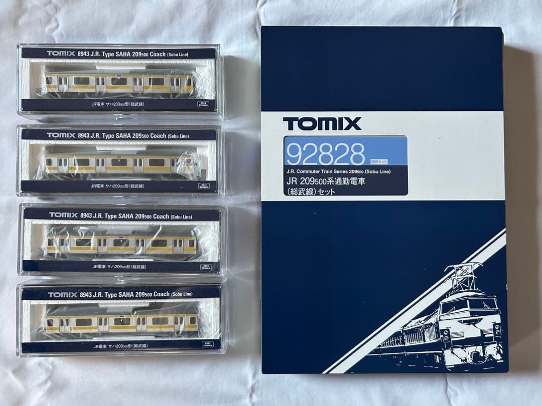 TOMIX JR209 500系総武線10両