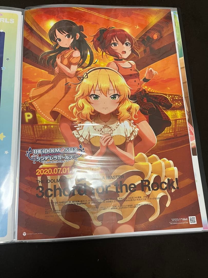 アイドルマスター　シンデレラガールズ　CD販促告知B2ポスター　9枚
