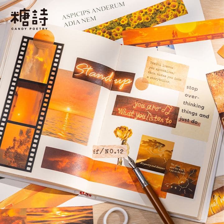 フォロワー様限定149★リアルマテリアル  スティック ステッカー 8種類セット