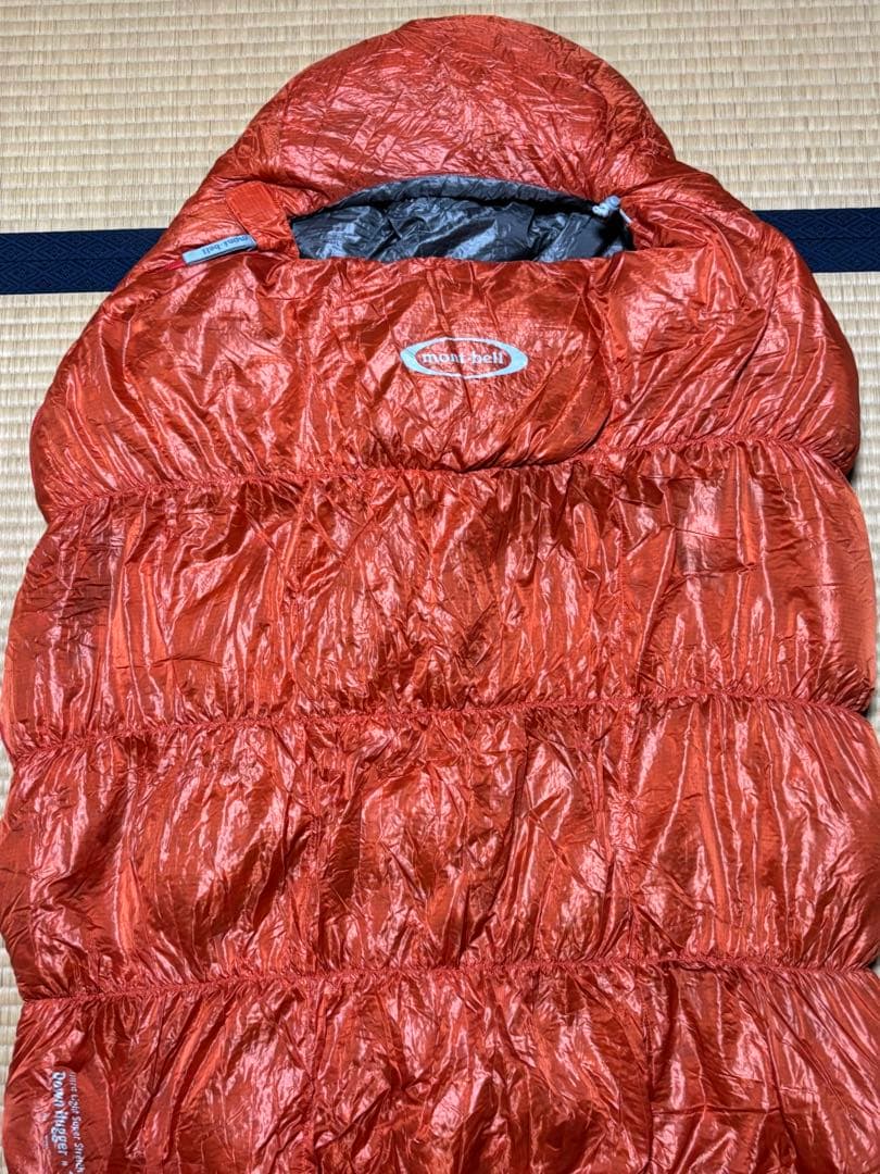 モンベル U.L.スーパーストレッチダウンハガー #1 シュラフ 寝袋