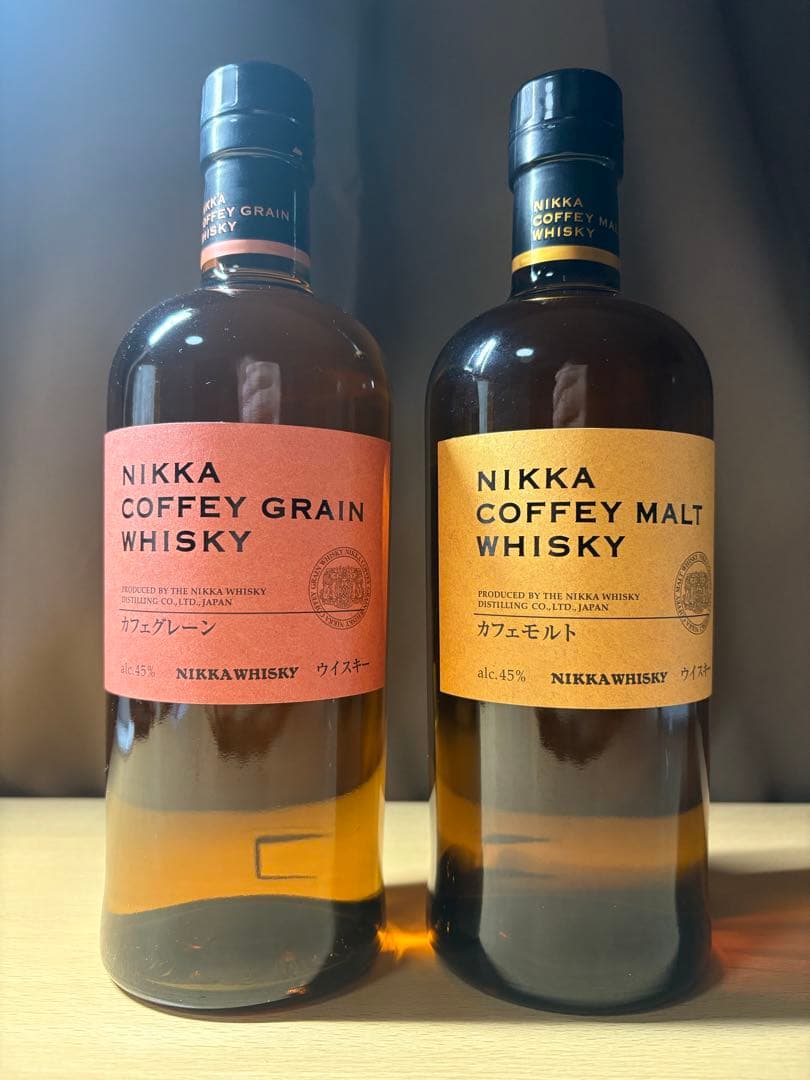 ニッカ カフェグレーン&カフェモルト各700ml