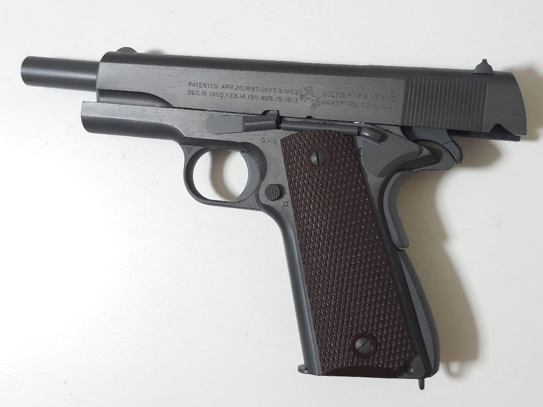 WA M1911A1 ミリタリー ブラスト&サイドポリッシユ コルトガバメント