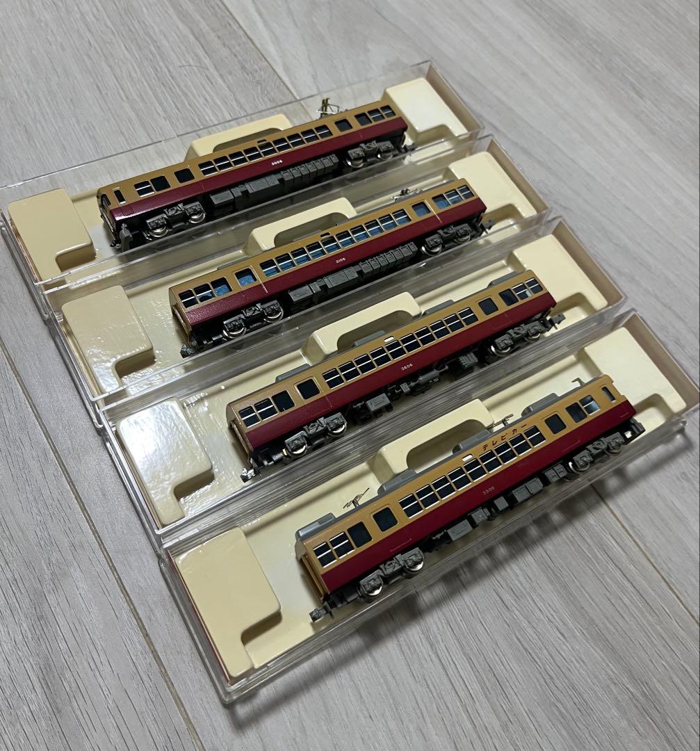 京阪電鉄 3000系 テレビカー 4両セット Nゲージ