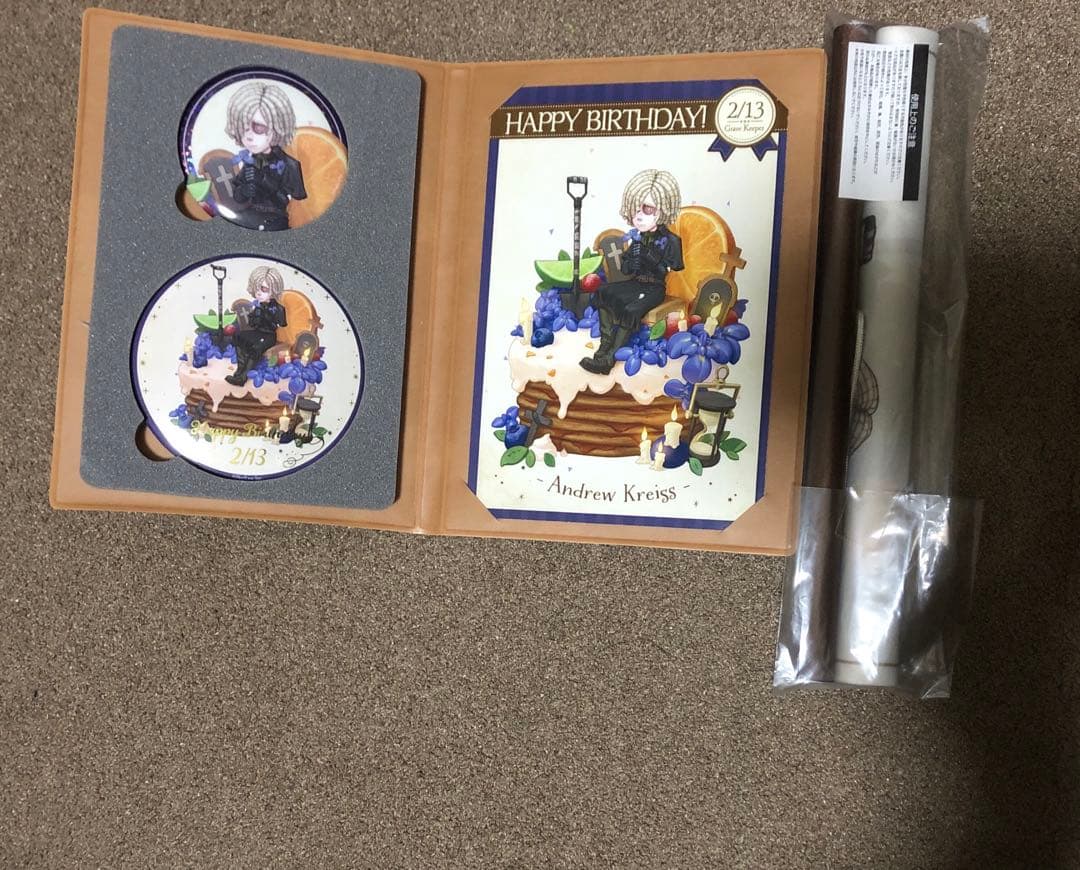 第5人格 第五人格 受注生産 2021墓守 バースデーグッズ アンドルー・クレス