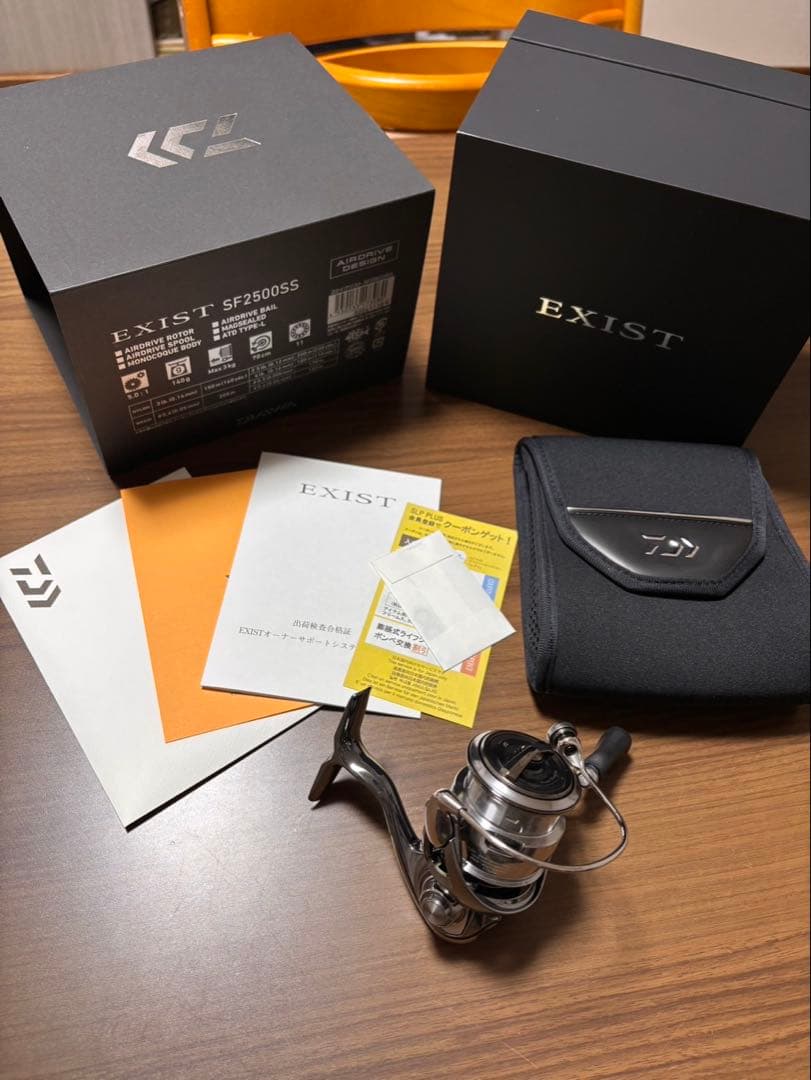 ダイワ　22イグジスト SF 2500SS 美品　アジング　メバリング