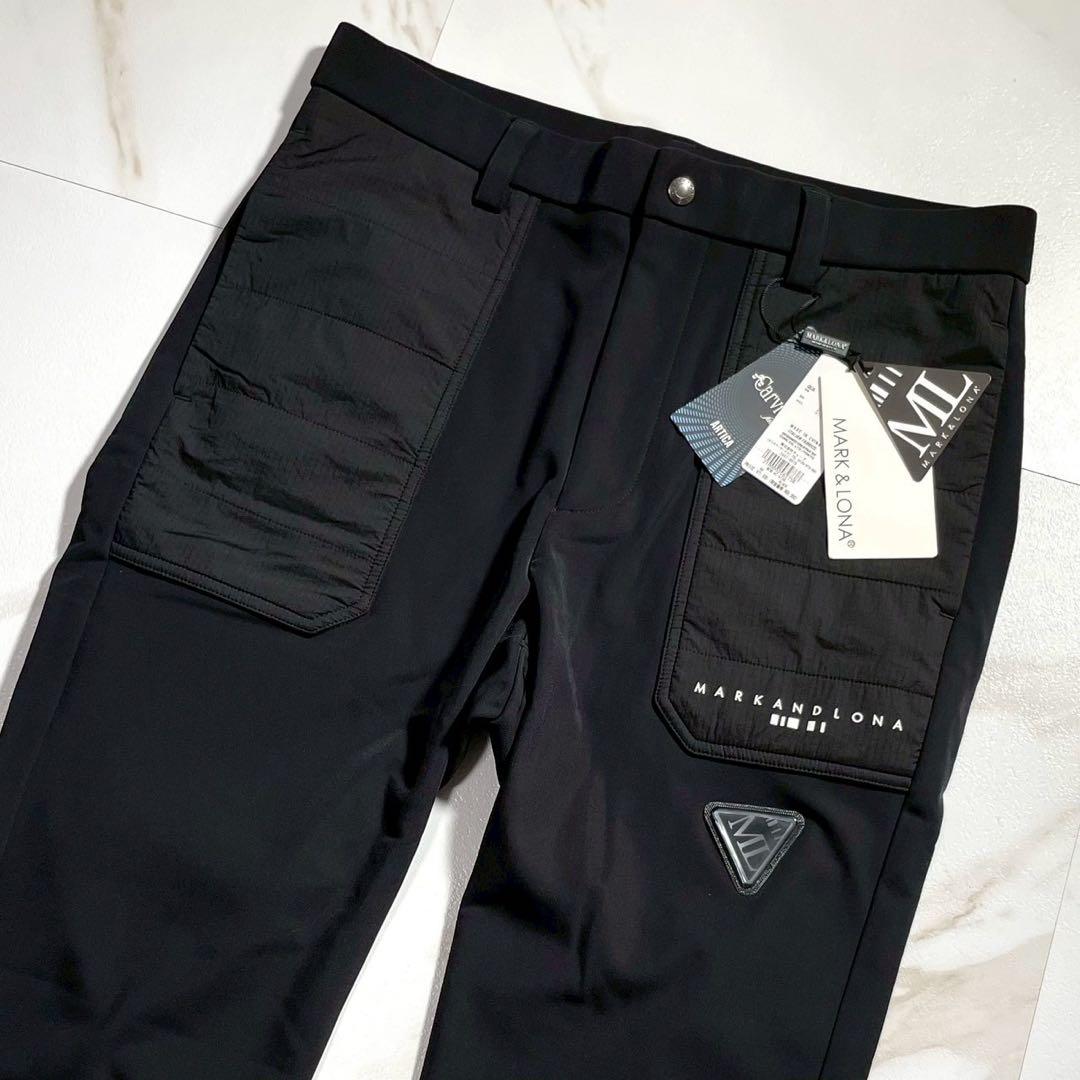 【2024年モデル 未使用品】MARK&LONA ジョガーパンツ 黒 Lサイズ