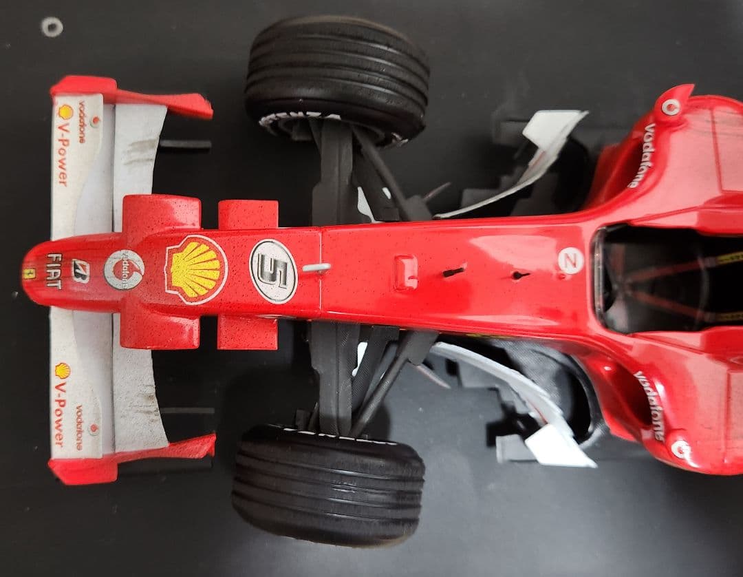 1/18 Hot Wheels Ferrari 248 F1 シューマッハ #5