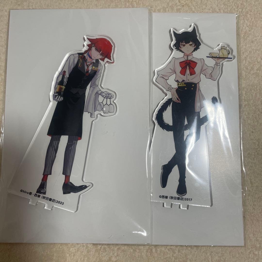 魔入りました！入間くん　オペラ　BIGアクリルスタンド　アニカフェ　カルエゴ外伝